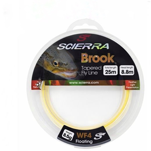 نخ فلای فیشینگ scierra brook کلاس wf4 flooting